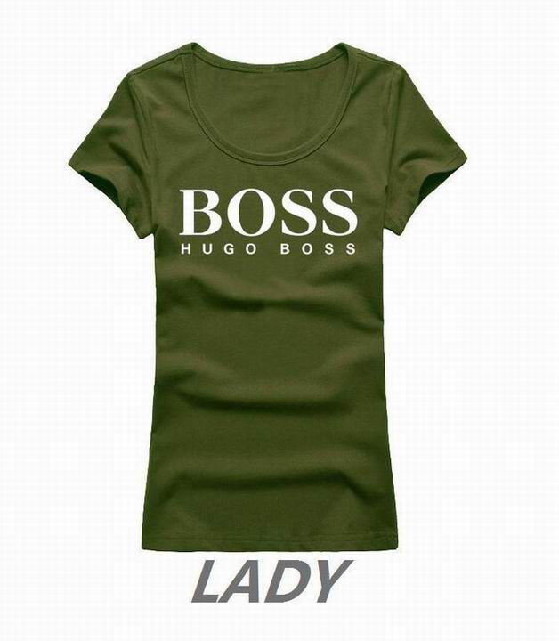 BOSS short round collar T woman S-XL-070